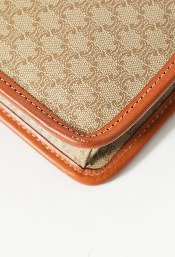 Céline Vintage Macadam Shoulder Bag - 8