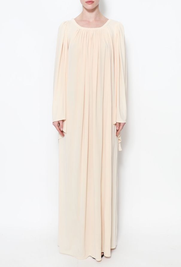 70s Angel-Sleeve Jersey Dress - 3