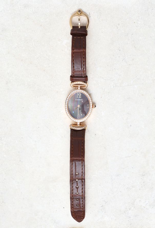 Fabergé 18k Yellow Gold & Diamond Anastasia Watch - 4