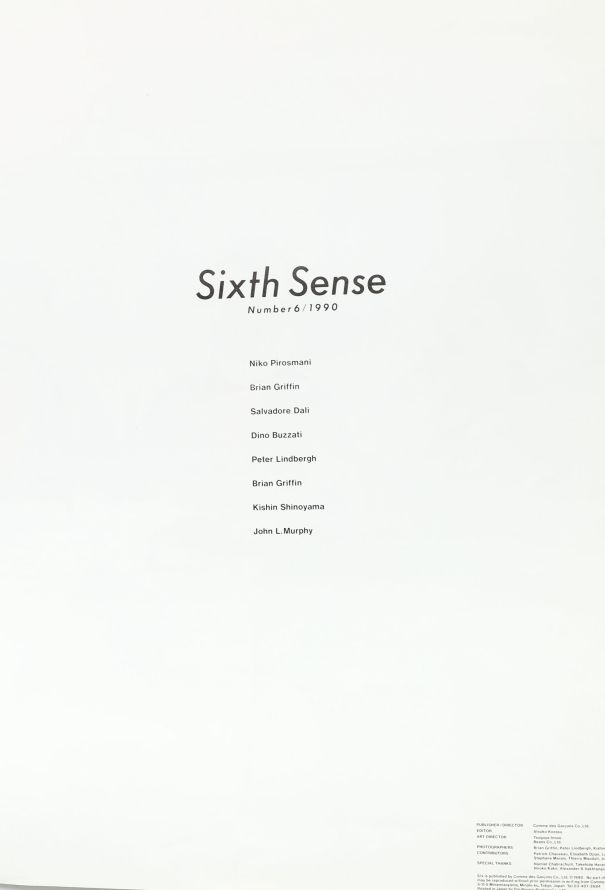 Comme des Garçons SIX Magazine: F/W 1990, No°6 - 5