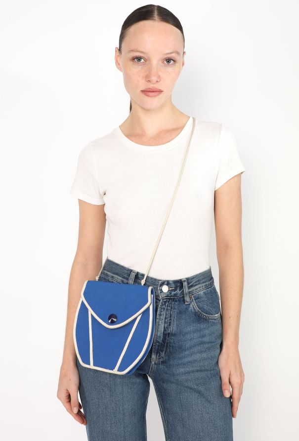 Saint Laurent '80s Canvas Mini Crossbody Bag - 2