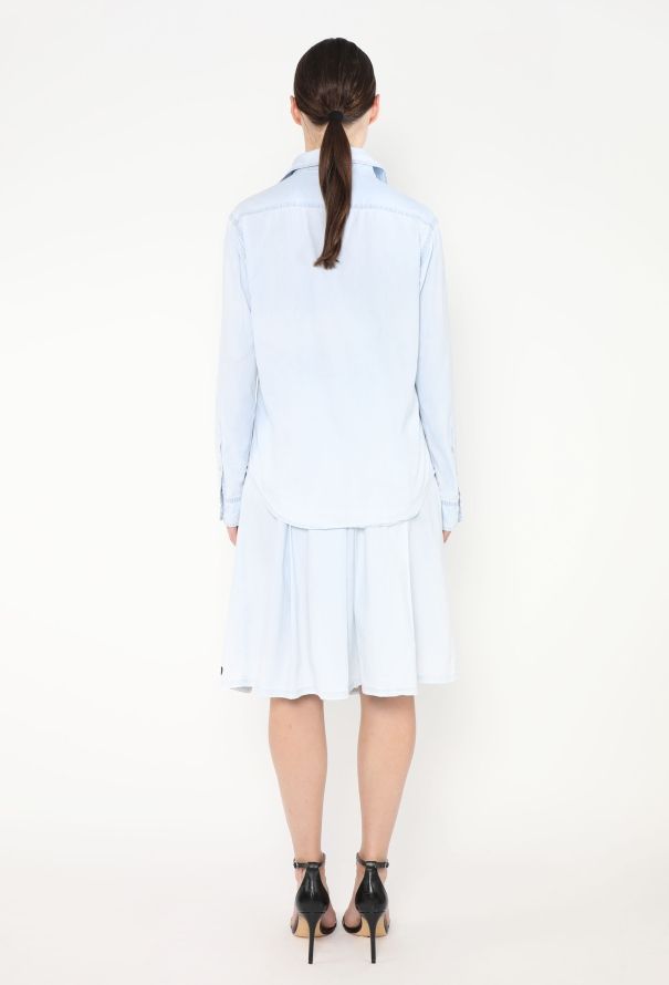 Miu Miu 2023 Western Cotton Skirt Ensemble - 6