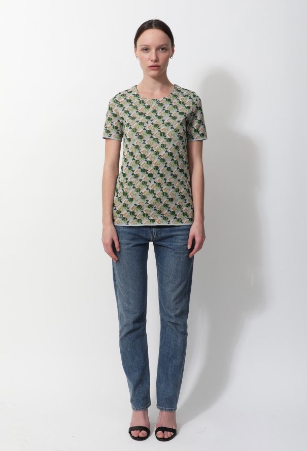 Balenciaga Resort 2011 Printed Knit Top - 3