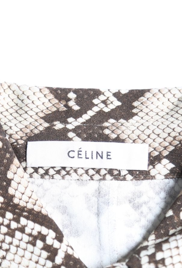 Céline Python Printed Top - 5