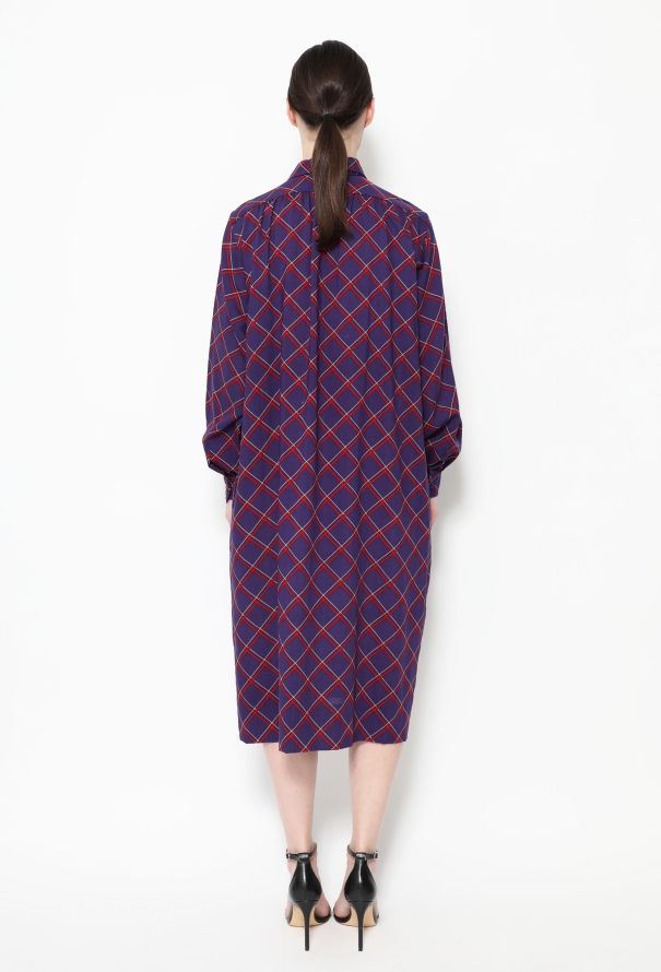 Saint Laurent Early '70s Floral Smock Dress - 4