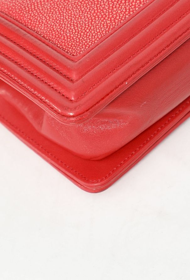 Chanel Galuchat Mini Boy Bag - 12