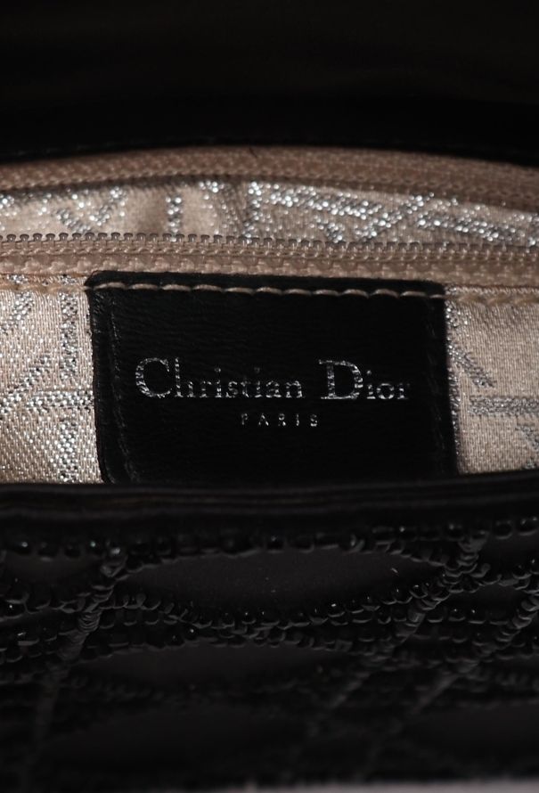 Dior '90s Mini Lady Dior  Satin Cannage Bag - 11