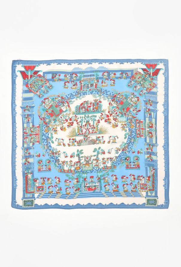 Hermès Vintage 'Astres et Soleil' 90cm Silk Scarf - 2