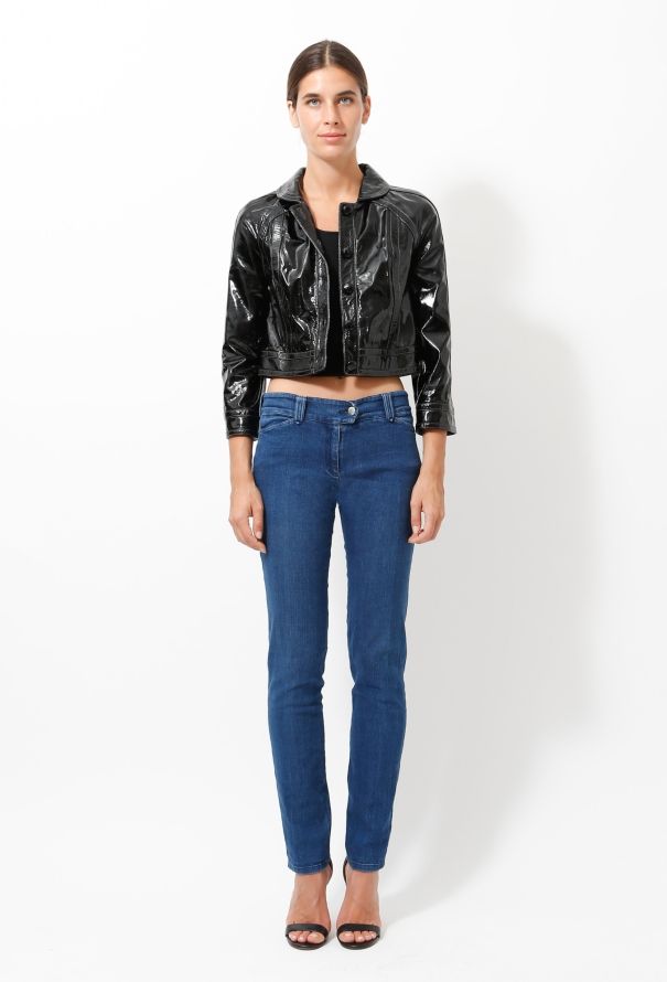 Proenza Schouler S/S 2004 Patent Leather Bolero - 1