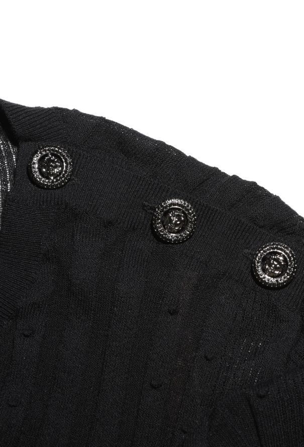 Chanel 2022 Ribbed Bodycon Dress - 6