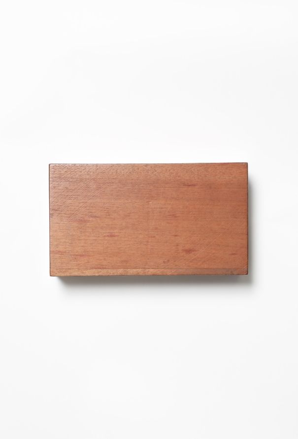 Vintage Objects & Decor 30s Python-Embossed Wood Case - 5