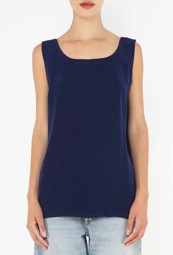 Saint Laurent 1995 Crêpe Tank Top - 1