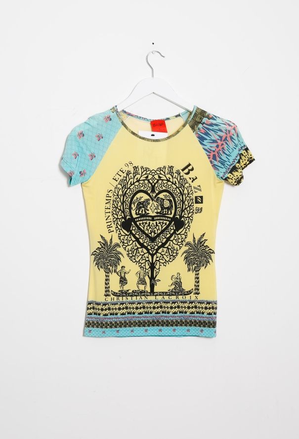 Christian Lacroix 1988 Printed Jersey Ensemble - 6