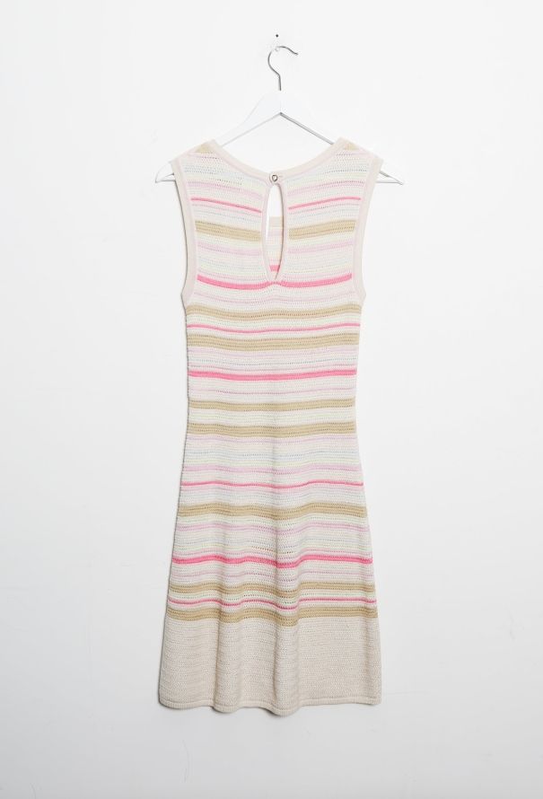 Chanel 2011 Sleeveless Knit Dress Multicolor - 8