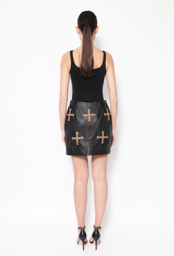 Gianni Versace COLLECTOR Atelier F/W 1997 Cross Skirt - 5