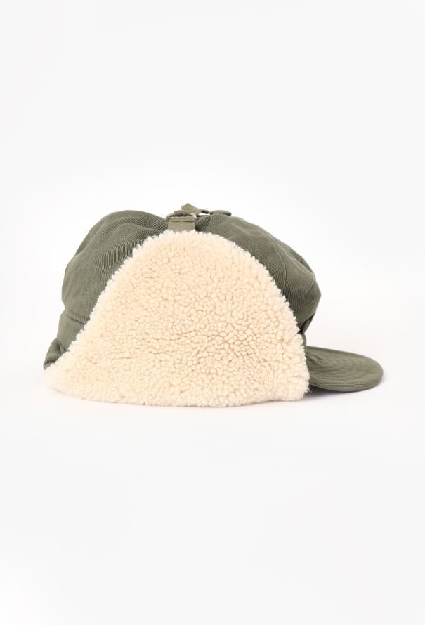 Céline Shearling Triomphe Chapka Hat - 4