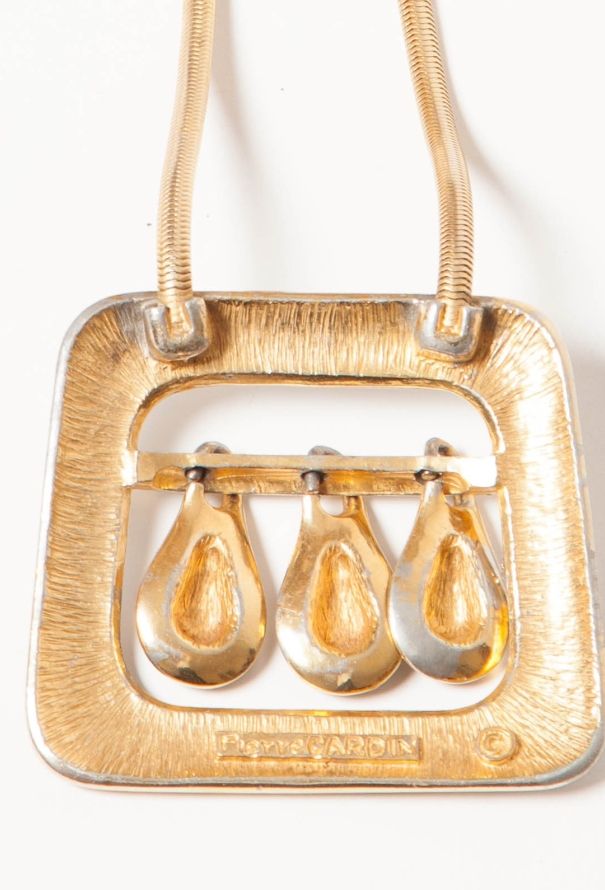 Pierre Cardin Geometric Necklace - 5