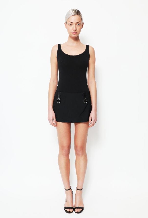 Dolce & Gabbana Early 2000s Buckle Mini Skirt - 3