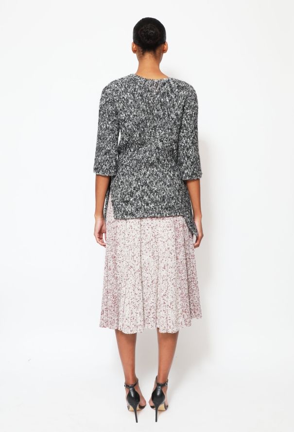 Céline F/W 2014 Bouclé Wrap Top - 5