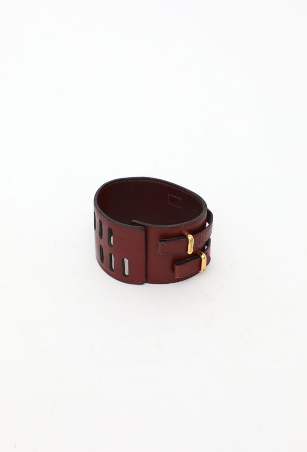 Hermès 2002 Leather Bracelet de Force - 5
