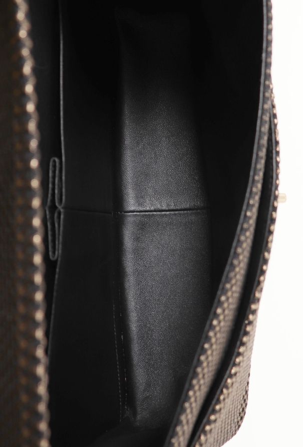 Chanel Perforated Jersey Jumbo Double Flap Bag - 12