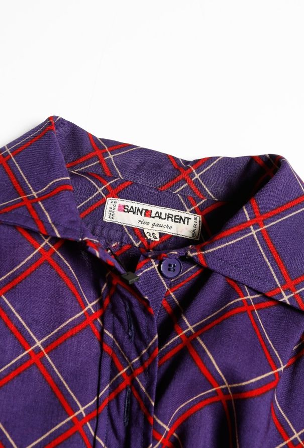 Saint Laurent Early '70s Floral Smock Dress - 5