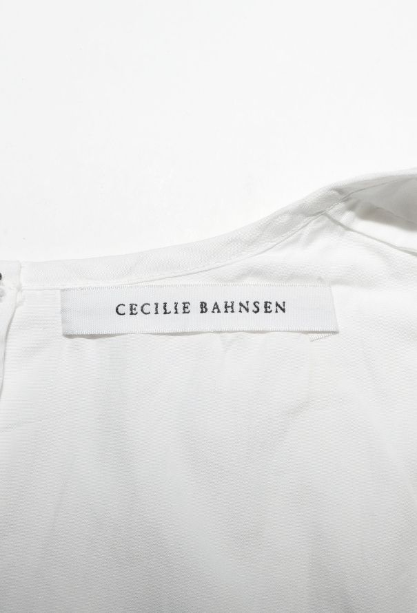 Cecilie Bahnsen 2022 Juniper Poplin Dress - 5