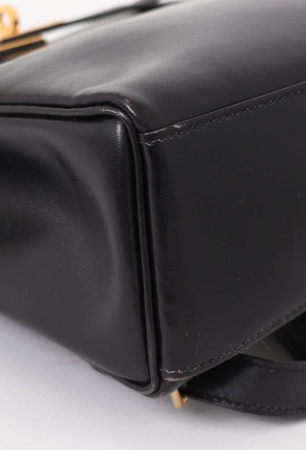 Hermès Vintage Black Box Kelly Ado 20 Backpack - 8