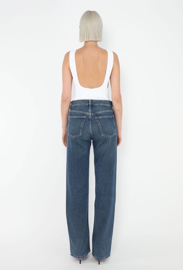 Khaite S/S 2024 Ribbed Campagna Bodysuit - 5