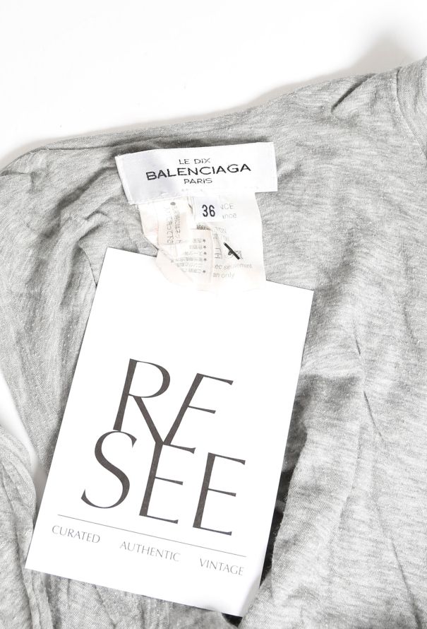 Balenciaga Le Dix Cropped Jersey Tank - 4