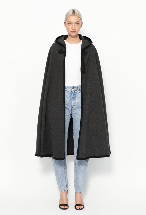 Saint Laurent COLLECTOR F/W 1976 Russian Tassel Cape - 4