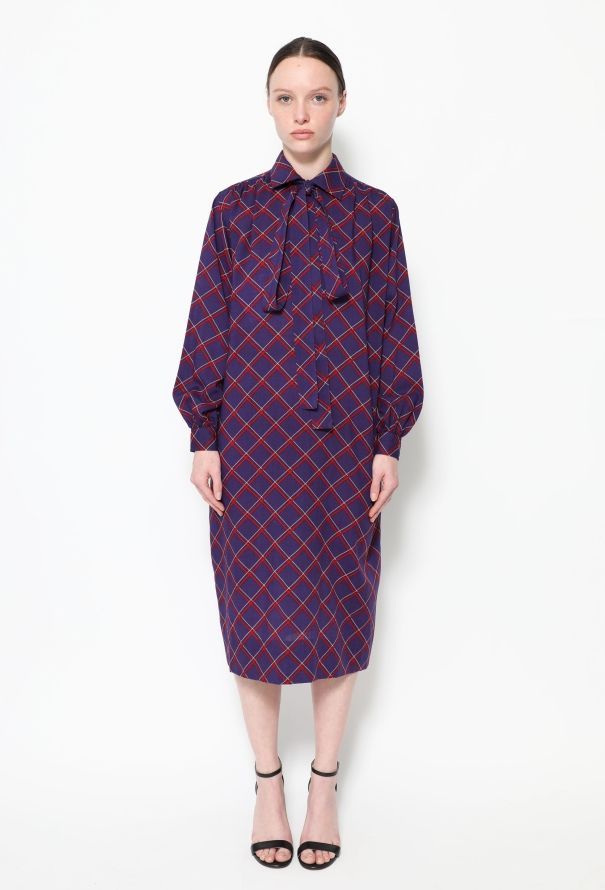 Saint Laurent Early '70s Floral Smock Dress - 1