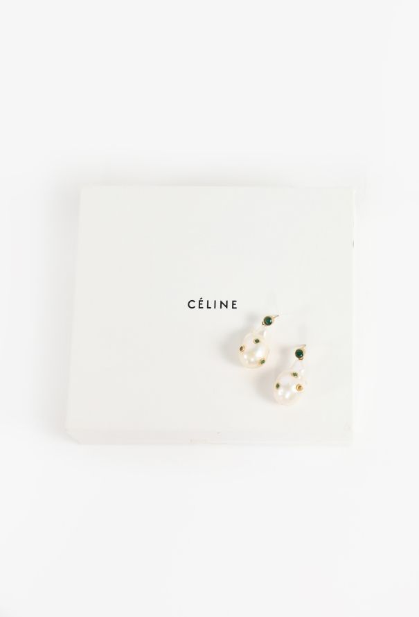 Céline Pre-Fall 2018 Baroque Pearl Earrings - 3