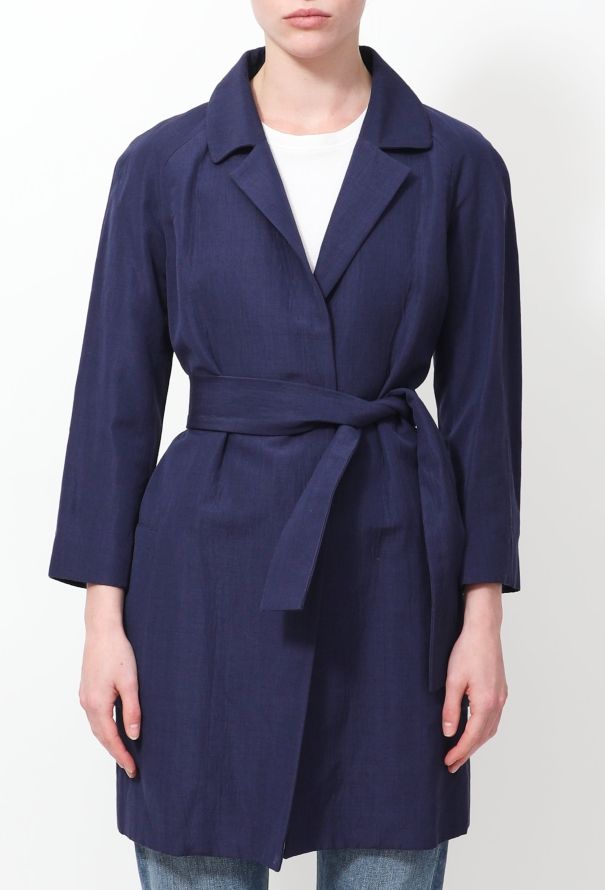 Chloé 2006 Phoebe Philo Belted Linen Jacket - 2
