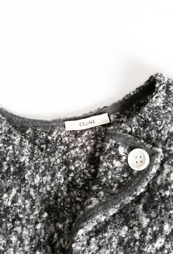 Céline F/W 2014 Bouclé Wrap Top - 6