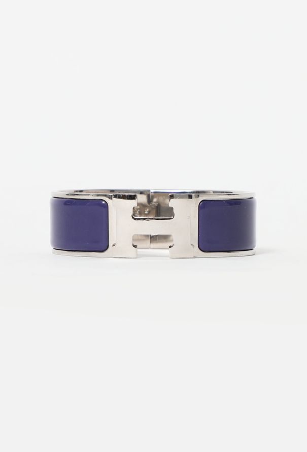 Hermès Clic Clac 'H' Bracelet Purple - 1