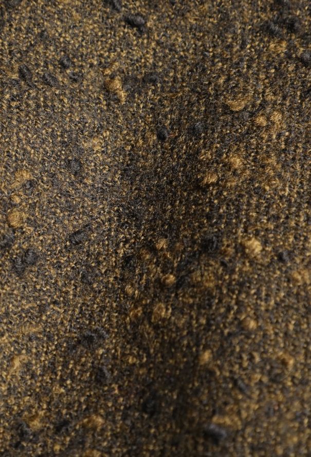 Saint Laurent '70s Woven Trim Bouclé Cape - 7