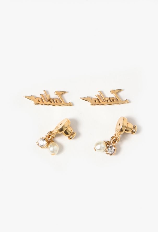 Dior 2019 'J'adior' Drop Earrings - 4