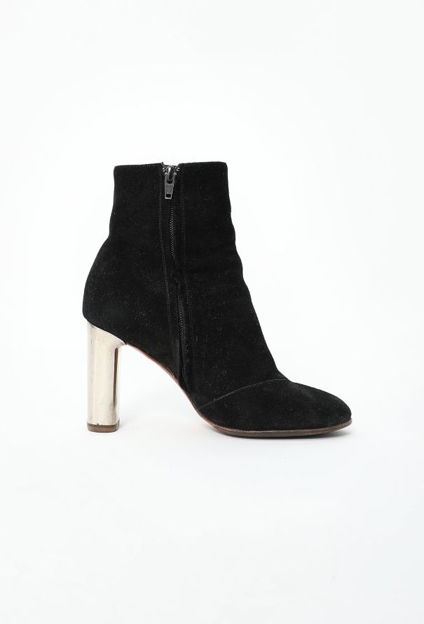 Céline Suede Bam Bam Boots - 1