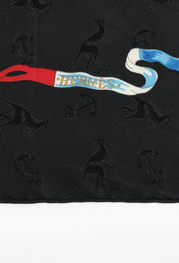 Hermès 1992 'Le Geographe' 90cm Silk Carré - 4