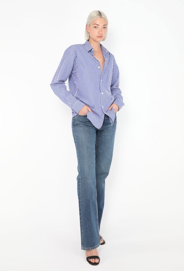 Comme des Garçons Classic Striped Cotton Shirt - 3