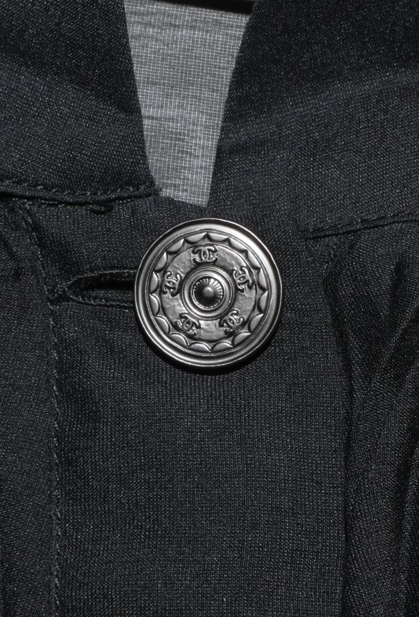 Chanel Accordion Pleated Silk Blouse - 6