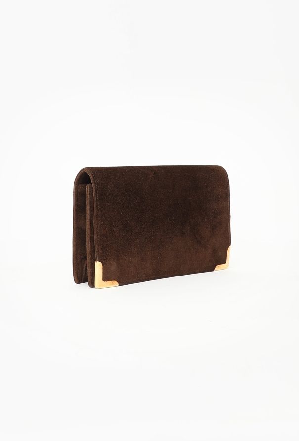 Hermès Brown Doblis Coins d'Or Clutch - 3