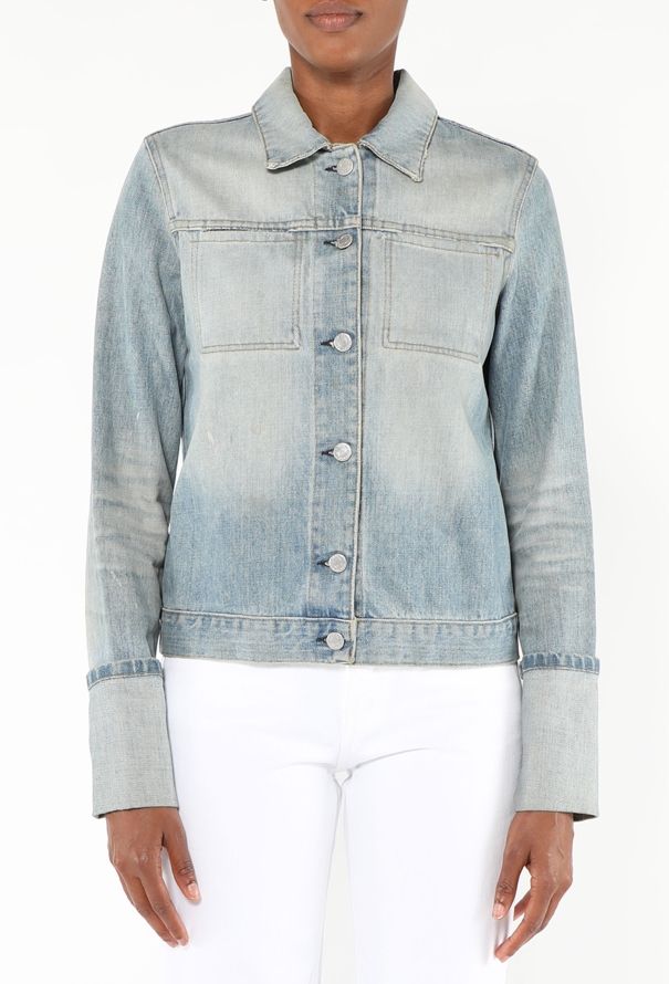 Helmut Lang '90s Stone-Washed Denim Jacket - 1