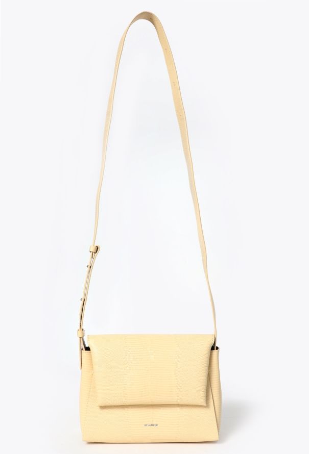 Jil Sander S/S 2025 Lizard-Embossed Crossbody Bag - 1