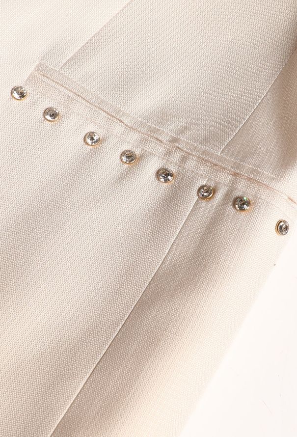 Gianni Versace '80s Embellished Silk Suit - 8