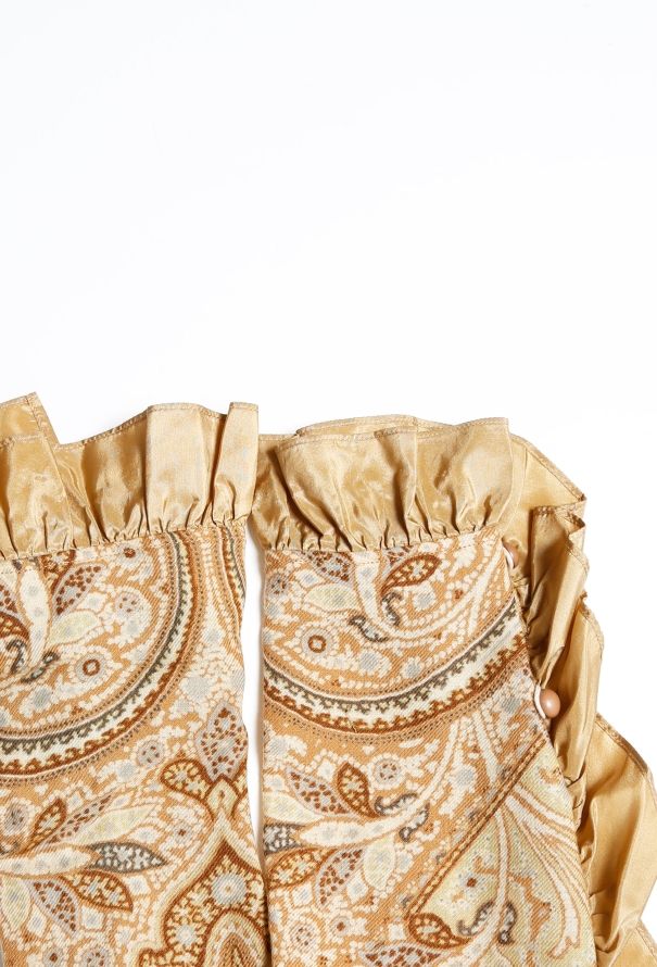 Saint Laurent F/W 1982 Paisley Smock Blouse - 7
