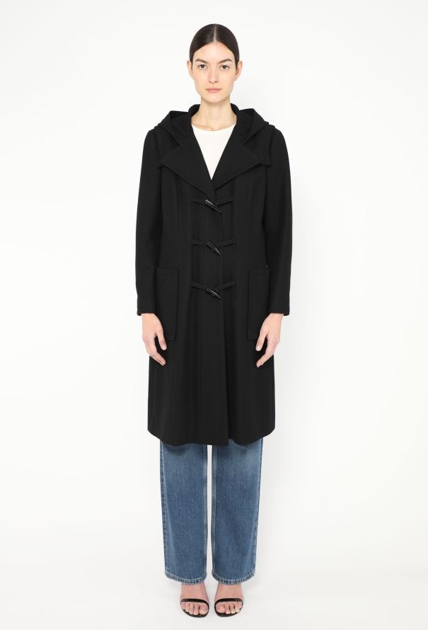 Chanel 2006 Hooded 'CC' Duffle Coat - 2