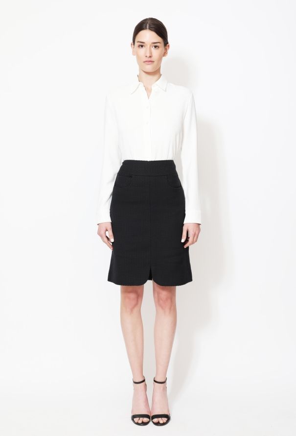 Chanel CC' Double Pocket Skirt - 1