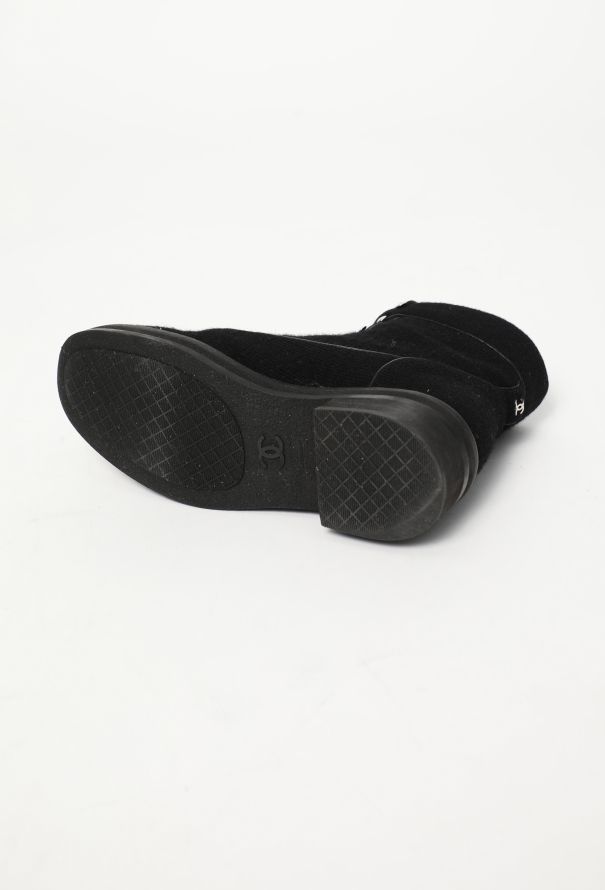 Chanel Pre-Fall 2016 Paris-Rome Combat Boots - 7